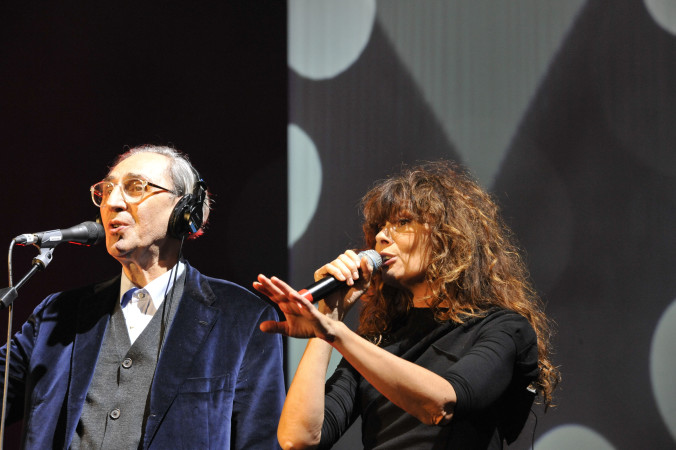© Massimo Forchino / lapresse12-11-2009 Sanremo, ItaliaspettacoloPremio Tenco - Festival della Canzone d'AutoreNella Foto:Alice e Battiato